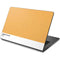 Amber Yellow Dell Chromebook Skin