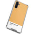 Amber Yellow Galaxy A54 5G Clear Case