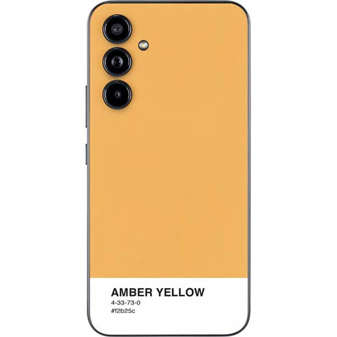 Amber Yellow Galaxy A54 5G Skin