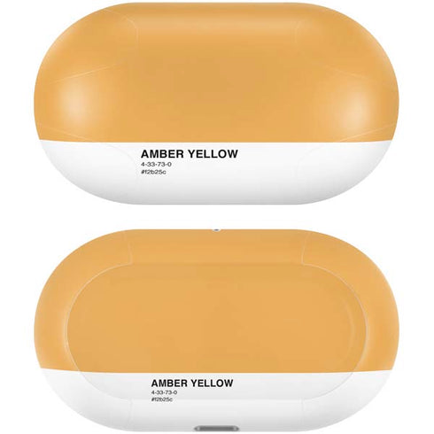 Amber Yellow Galaxy Buds Plus Skin