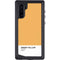 Amber Yellow Galaxy Note 10 Waterproof Case