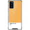 Amber Yellow Galaxy Note20 5G Clear Case