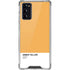 Amber Yellow Galaxy Note20 5G Clear Case