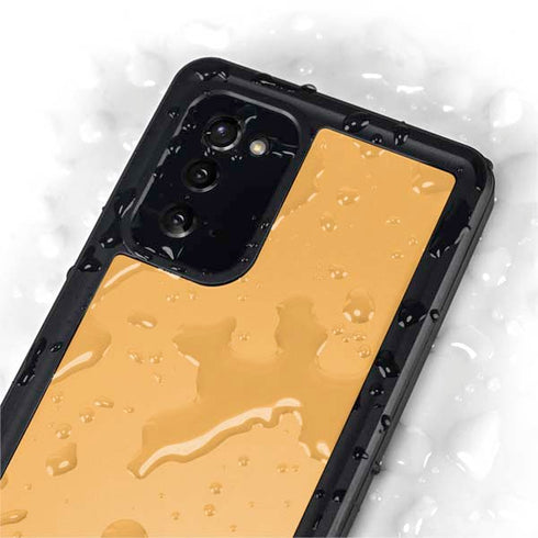 Amber Yellow Galaxy Note20 5G Waterproof Case