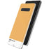 Amber Yellow Galaxy S10 Plus Skin