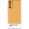 Amber Yellow Galaxy S20 Fan Edition Skin