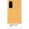 Amber Yellow Galaxy S20 Lite Case