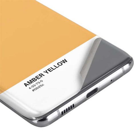 Amber Yellow Galaxy S20 Ultra 5G Skin