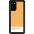 Amber Yellow Galaxy S20 Waterproof Case