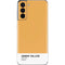 Amber Yellow Galaxy S21 5G Skin