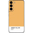 Amber Yellow Galaxy S22 Skin