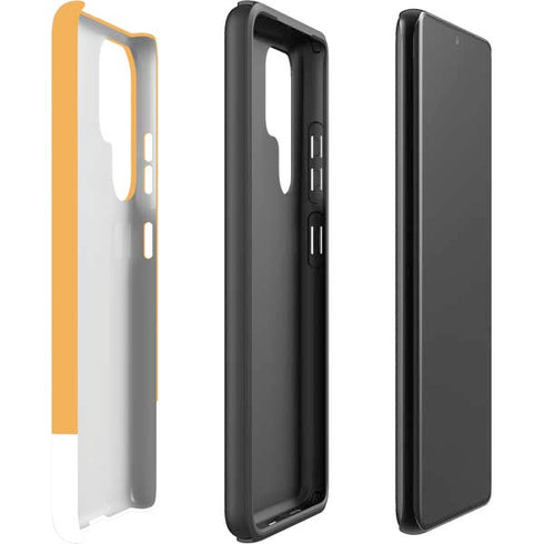 Amber Yellow Galaxy S22 Ultra Pro Case