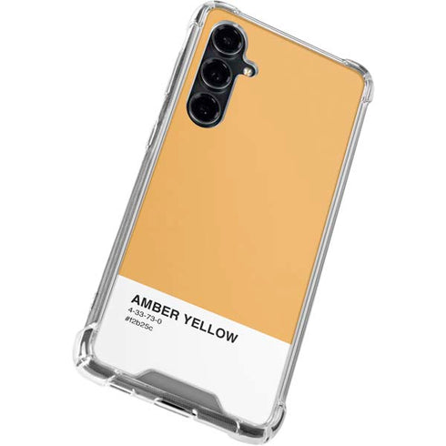 Amber Yellow Galaxy S23 FE Clear Case