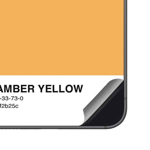 Amber Yellow Galaxy S23 FE Skin