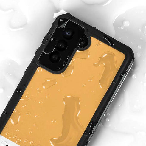 Amber Yellow Galaxy S23 Plus Waterproof Case