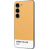Amber Yellow Galaxy S23 Skin