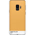 Amber Yellow Galaxy S9 Skin
