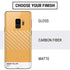 Amber Yellow Galaxy S9 Skin