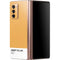 Amber Yellow Galaxy Z Fold2 5G Skin