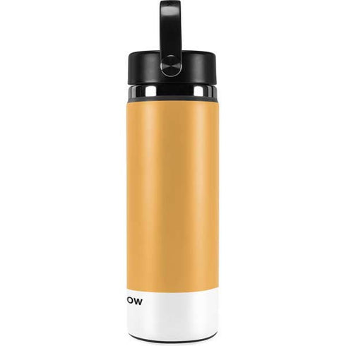 Amber Yellow Hydro Flask 20oz Wide Mouth Skin