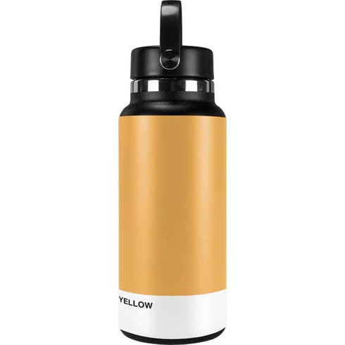 Amber Yellow Hydro Flask 32oz Wide Mouth Skin