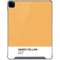 Amber Yellow iPad Pro 12.9in (2020) Clear Case