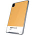 Amber Yellow iPad Pro 12.9in (2020) Clear Case