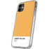 Amber Yellow iPhone 11 Clear Case