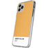 Amber Yellow iPhone 11 Pro Clear Case