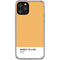 Amber Yellow iPhone 11 Pro Clear Case