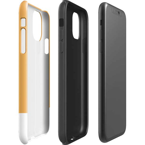 Amber Yellow iPhone 11 Pro Max Impact Case