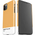 Amber Yellow iPhone 11 Pro Max Lite Case