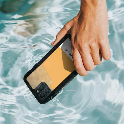 Amber Yellow iPhone 11 Pro Max Waterproof Case
