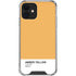 Amber Yellow iPhone 12 Clear Case