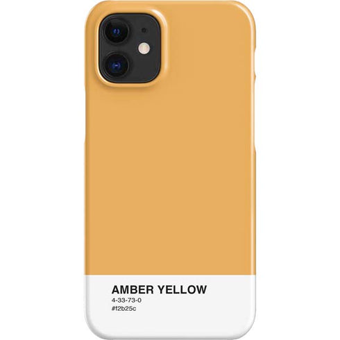 Amber Yellow iPhone 12 Mini Lite Case