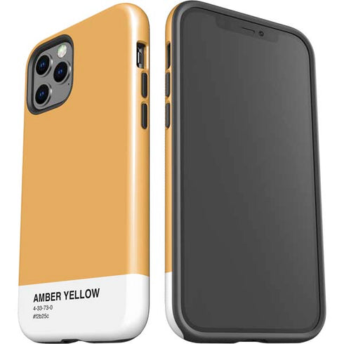 Amber Yellow iPhone 12 Pro Impact Case