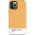 Amber Yellow iPhone 12 Pro Max Impact Case