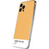 Amber Yellow iPhone 12 Pro Skin