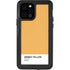 Amber Yellow iPhone 12 Pro Waterproof Case