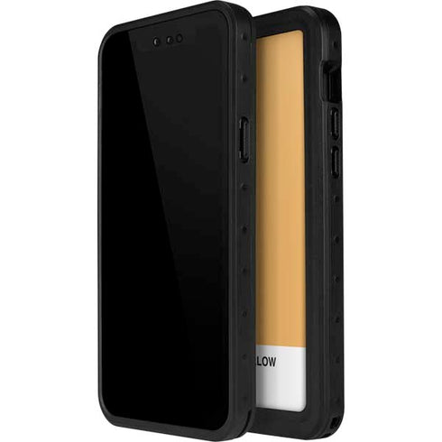 Amber Yellow iPhone 13 Mini Waterproof Case