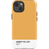 Amber Yellow iPhone 15 Impact Case