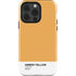 Amber Yellow iPhone 14 Pro Impact Case