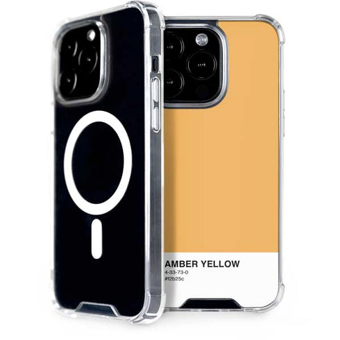 Amber Yellow iPhone 14 Pro MagSafe Case