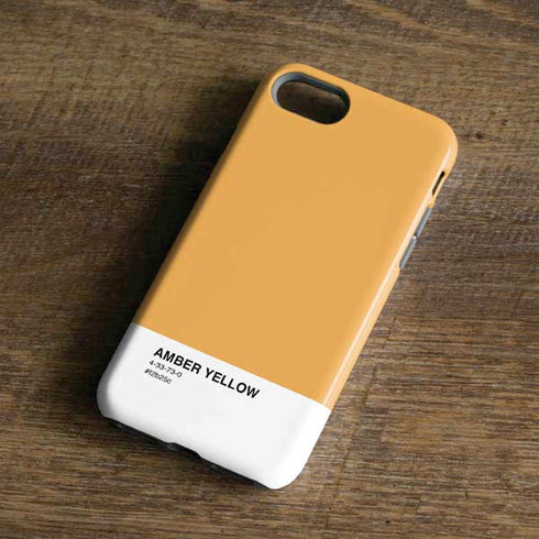 Amber Yellow iPhone 8 Pro Case
