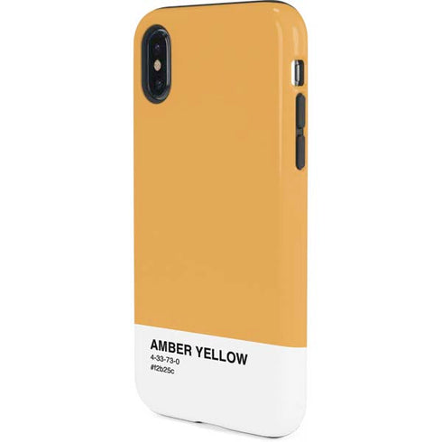 Amber Yellow iPhone X Pro Case