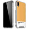 Amber Yellow iPhone XR Clear Case