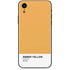 Amber Yellow iPhone XR Skin