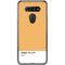 Amber Yellow LG K51/Q51 Clear Case