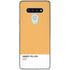 Amber Yellow LG Stylo 6 Clear Case