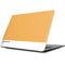 Amber Yellow Apple MacBook Skin